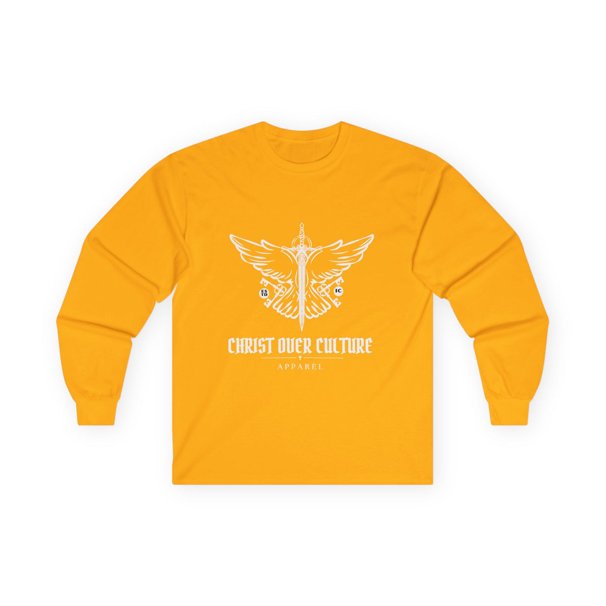 CHRIST OVER CULTURE UNISEX LONG SLEEVE SHIRT