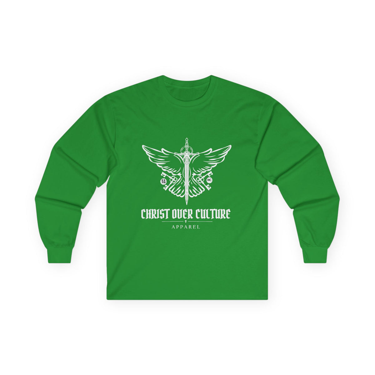 CHRIST OVER CULTURE UNISEX LONG SLEEVE SHIRT