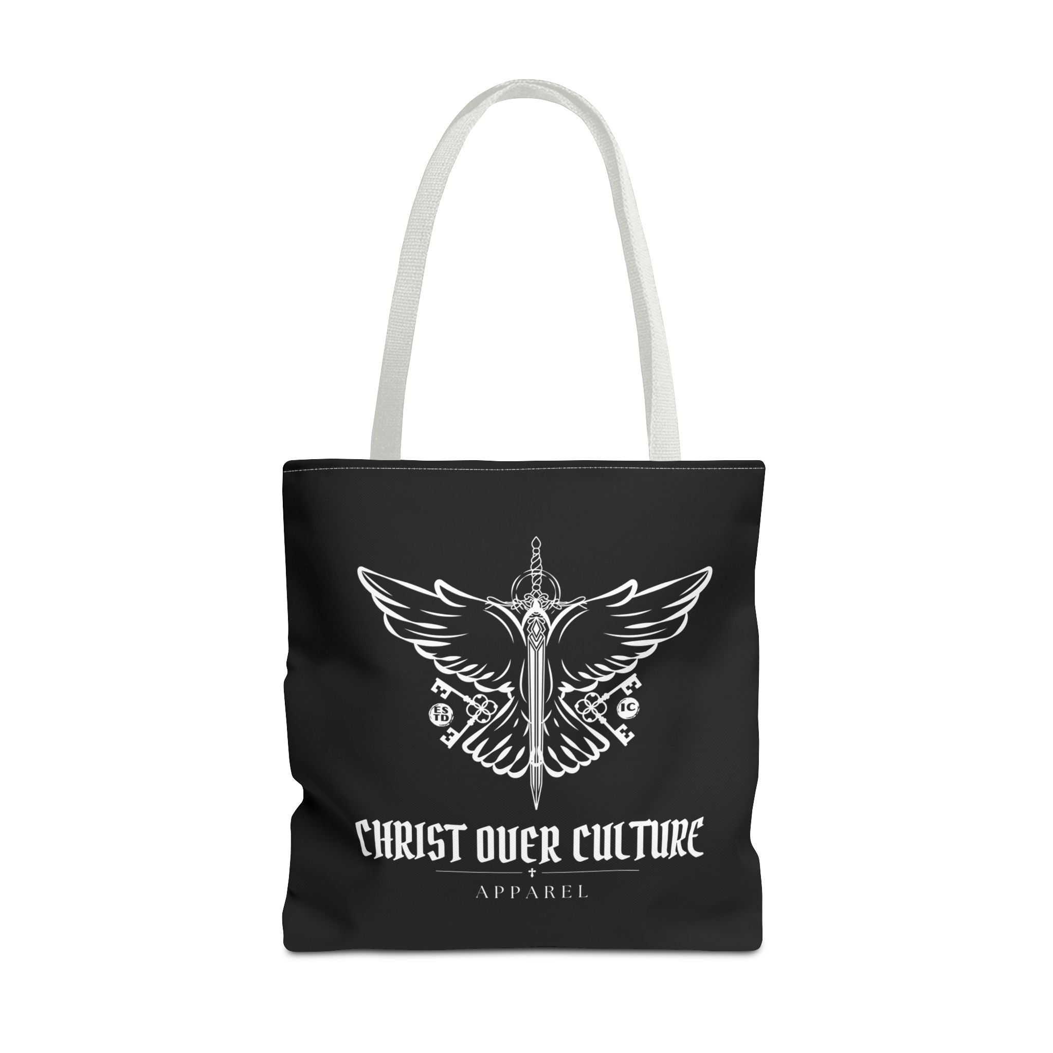 CHRIST OVER CULTURE TOTE BAG