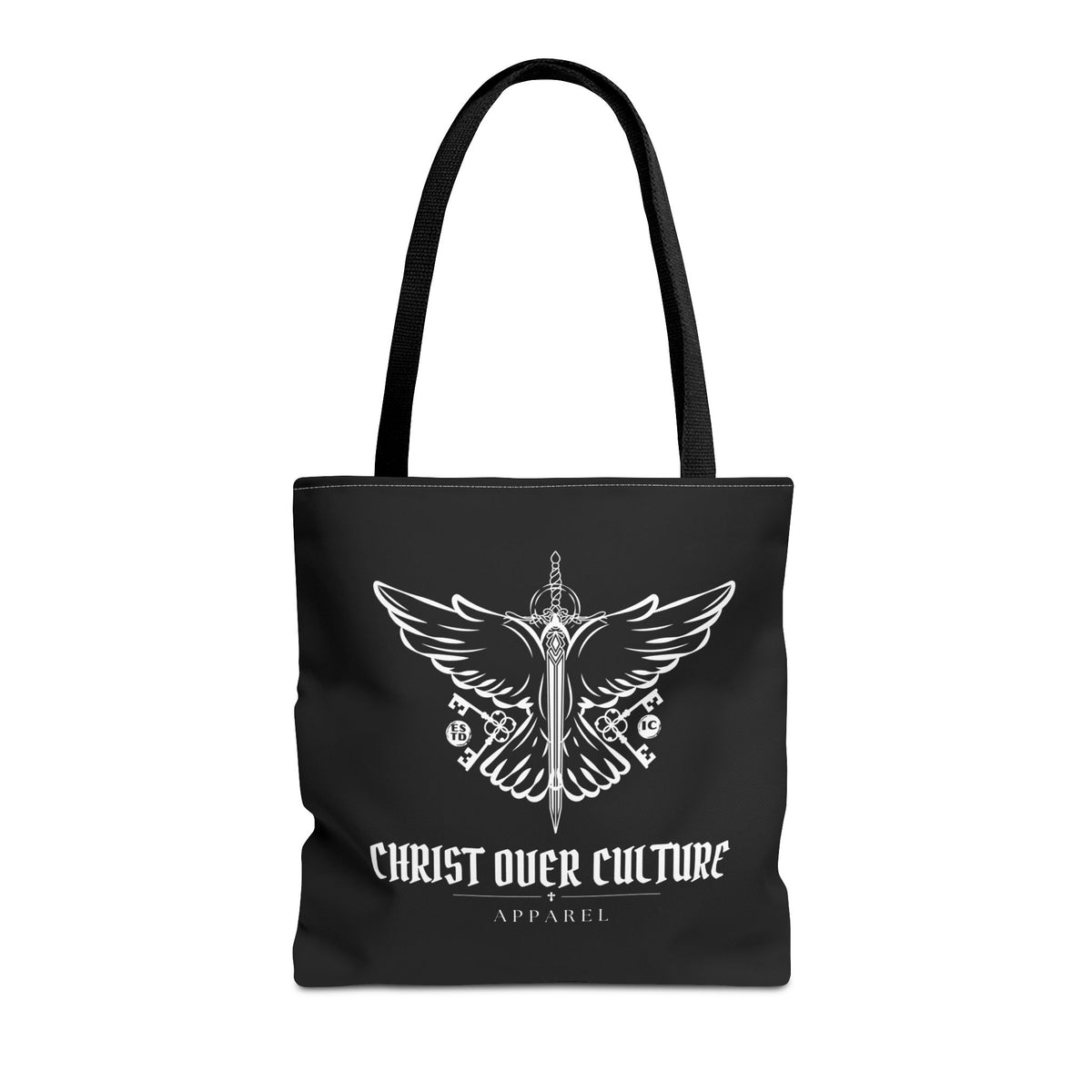 CHRIST OVER CULTURE TOTE BAG