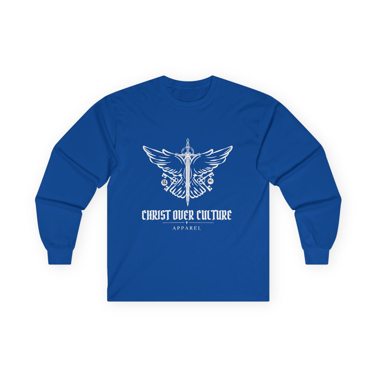 CHRIST OVER CULTURE UNISEX LONG SLEEVE SHIRT