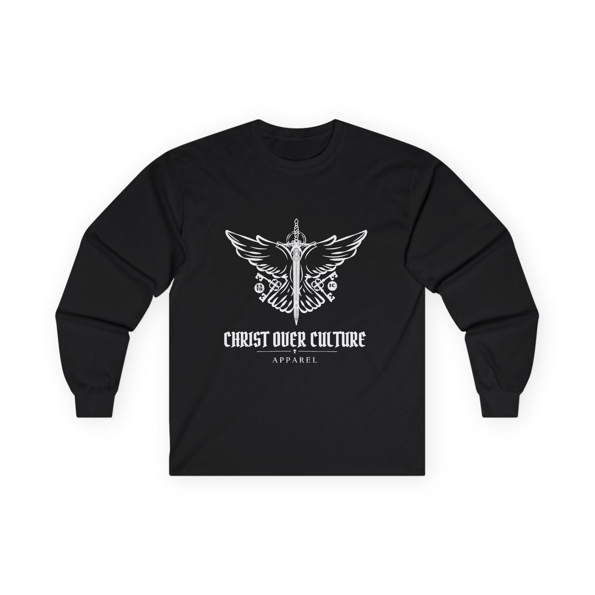 CHRIST OVER CULTURE UNISEX LONG SLEEVE SHIRT