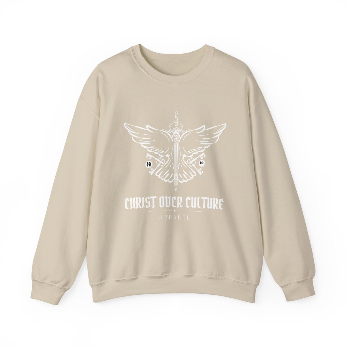 CHRIST OVER CULTURE WOMEN'S SWEATSHIRT