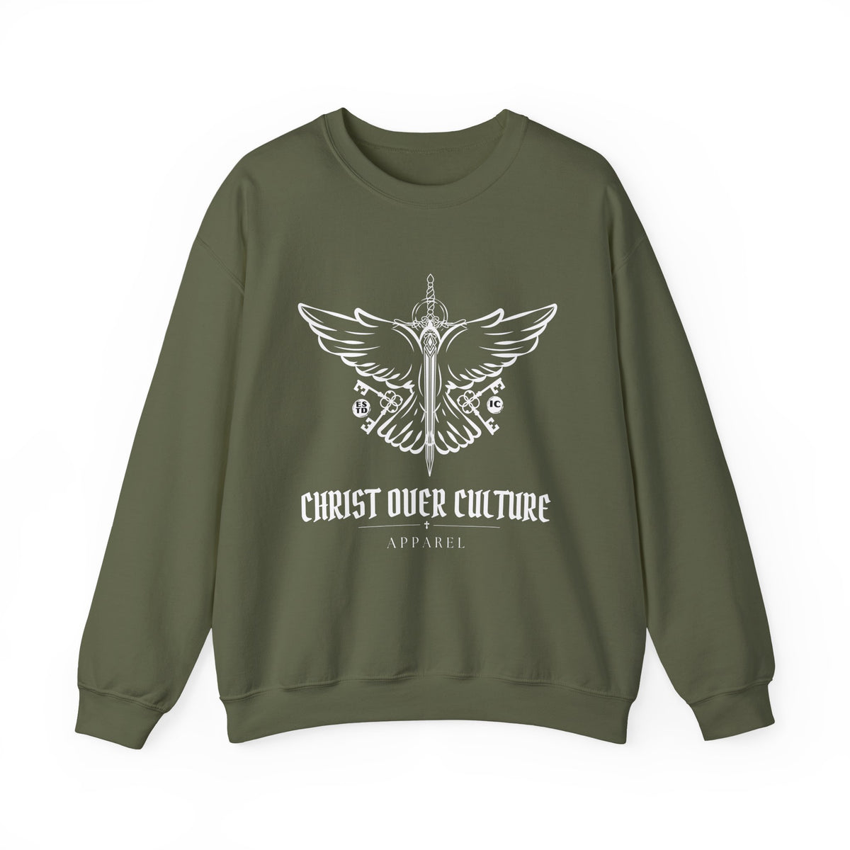 CHRIST OVER CULTURE MEN'S SWEATSHIRT