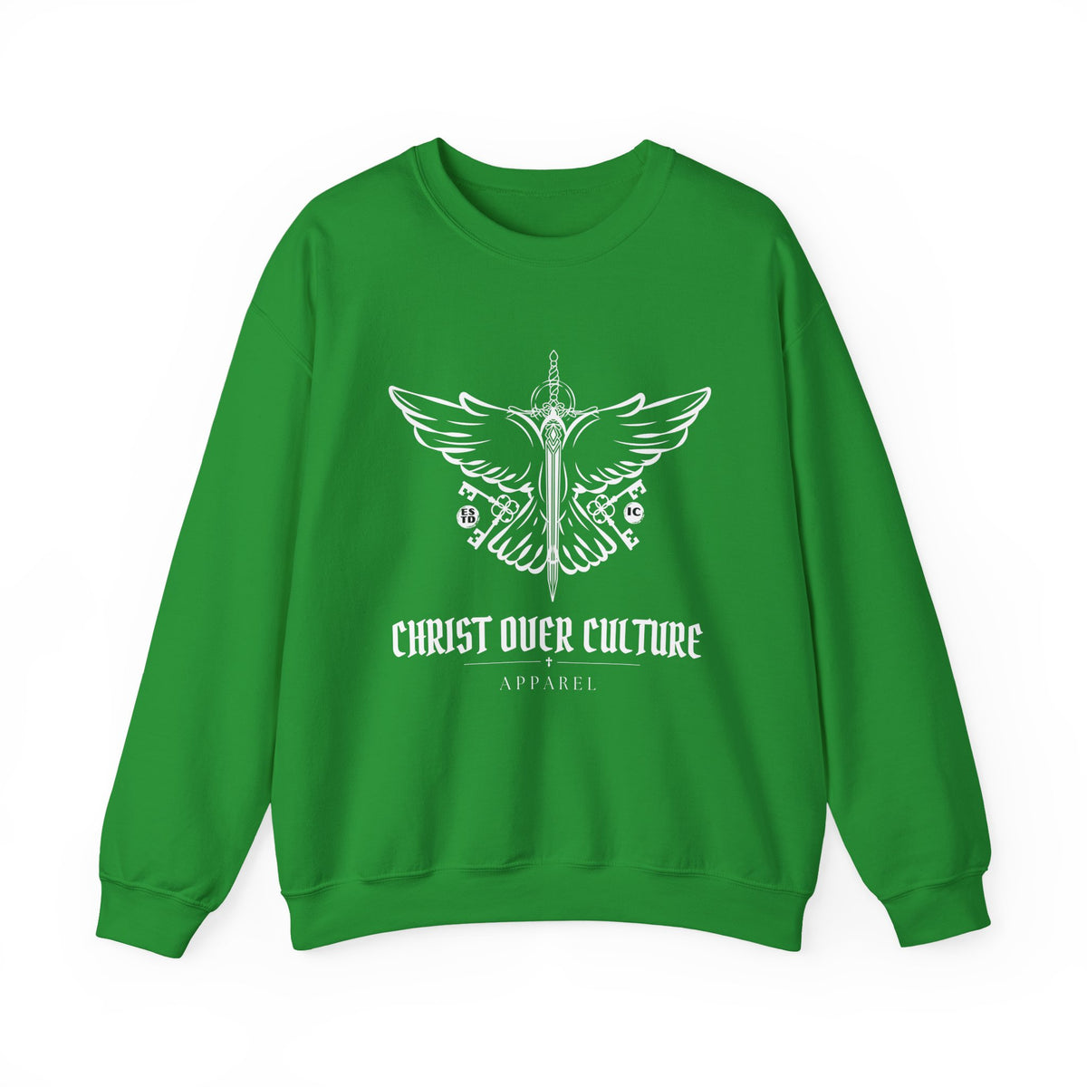 CHRIST OVER CULTURE WOMEN'S SWEATSHIRT