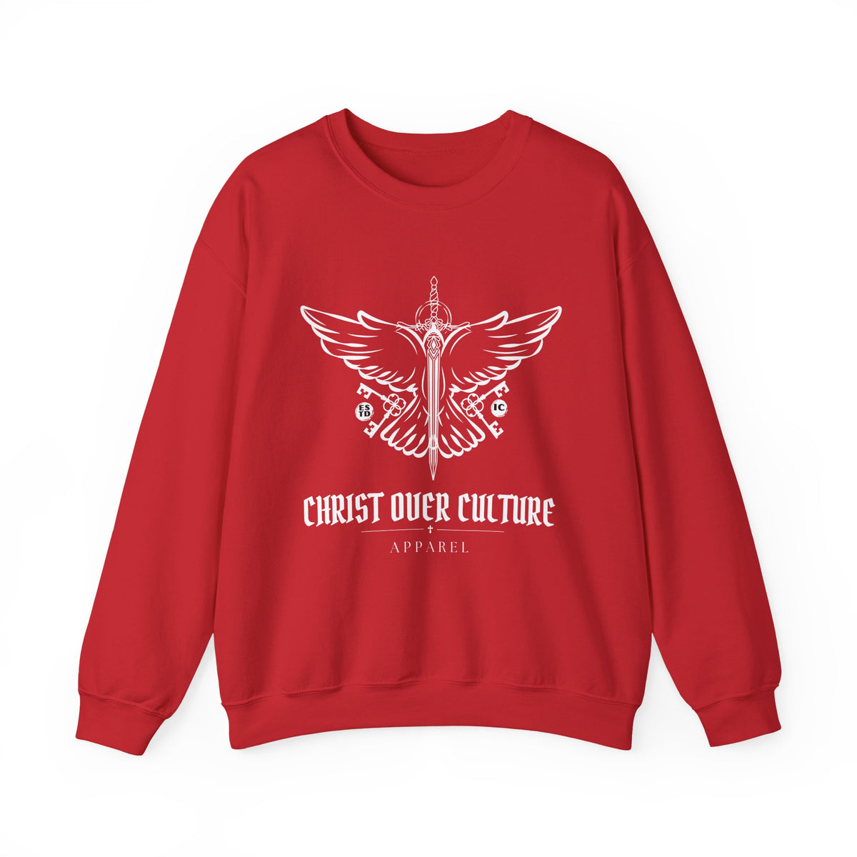 CHRIST OVER CULTURE MEN'S SWEATSHIRT