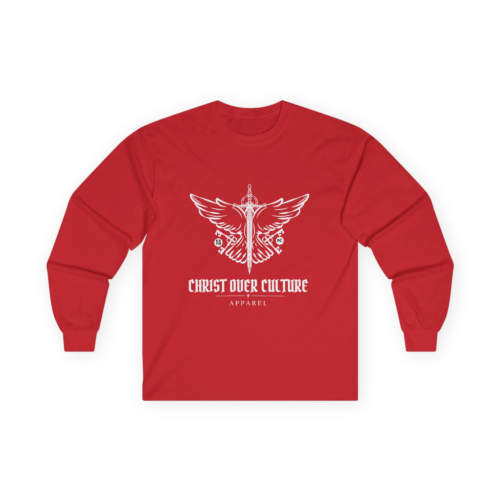 CHRIST OVER CULTURE UNISEX LONG SLEEVE SHIRT