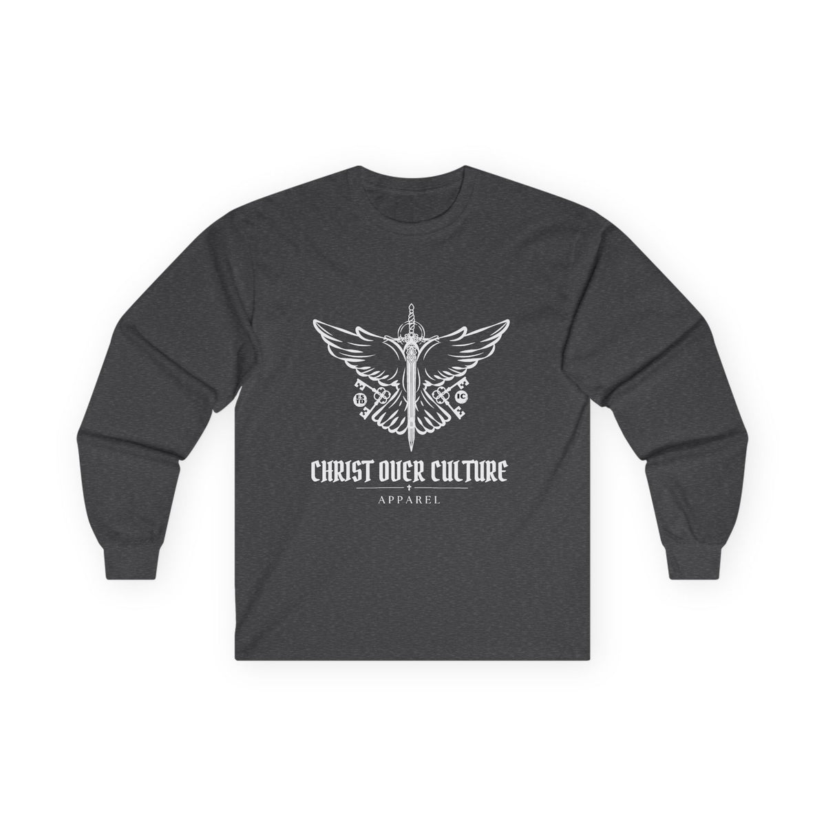 CHRIST OVER CULTURE UNISEX LONG SLEEVE SHIRT
