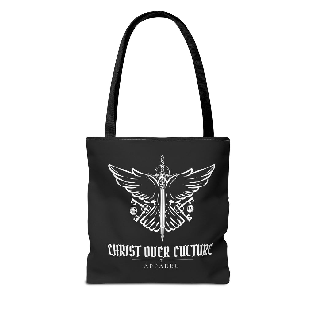 CHRIST OVER CULTURE TOTE BAG