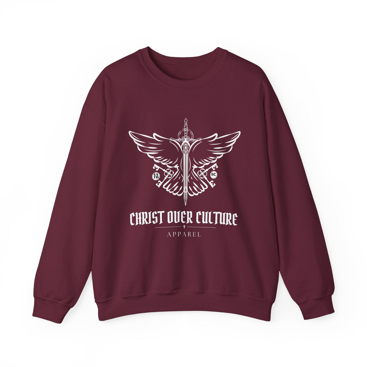 CHRIST OVER CULTURE MEN'S SWEATSHIRT