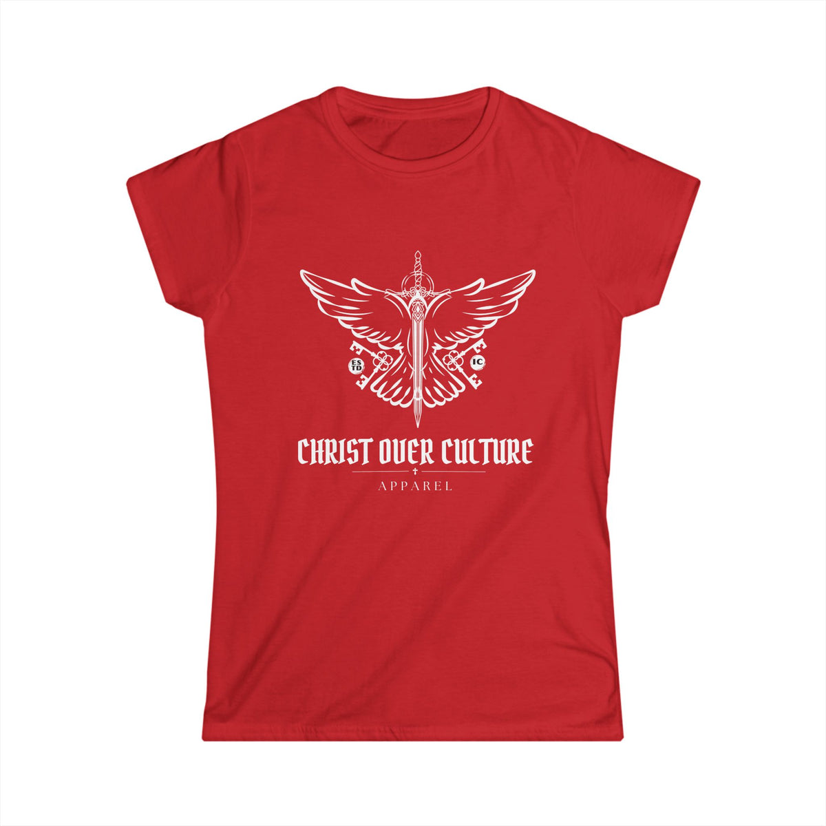 CHRIST OVER CULTURE WOMEN'S T-SHIRT