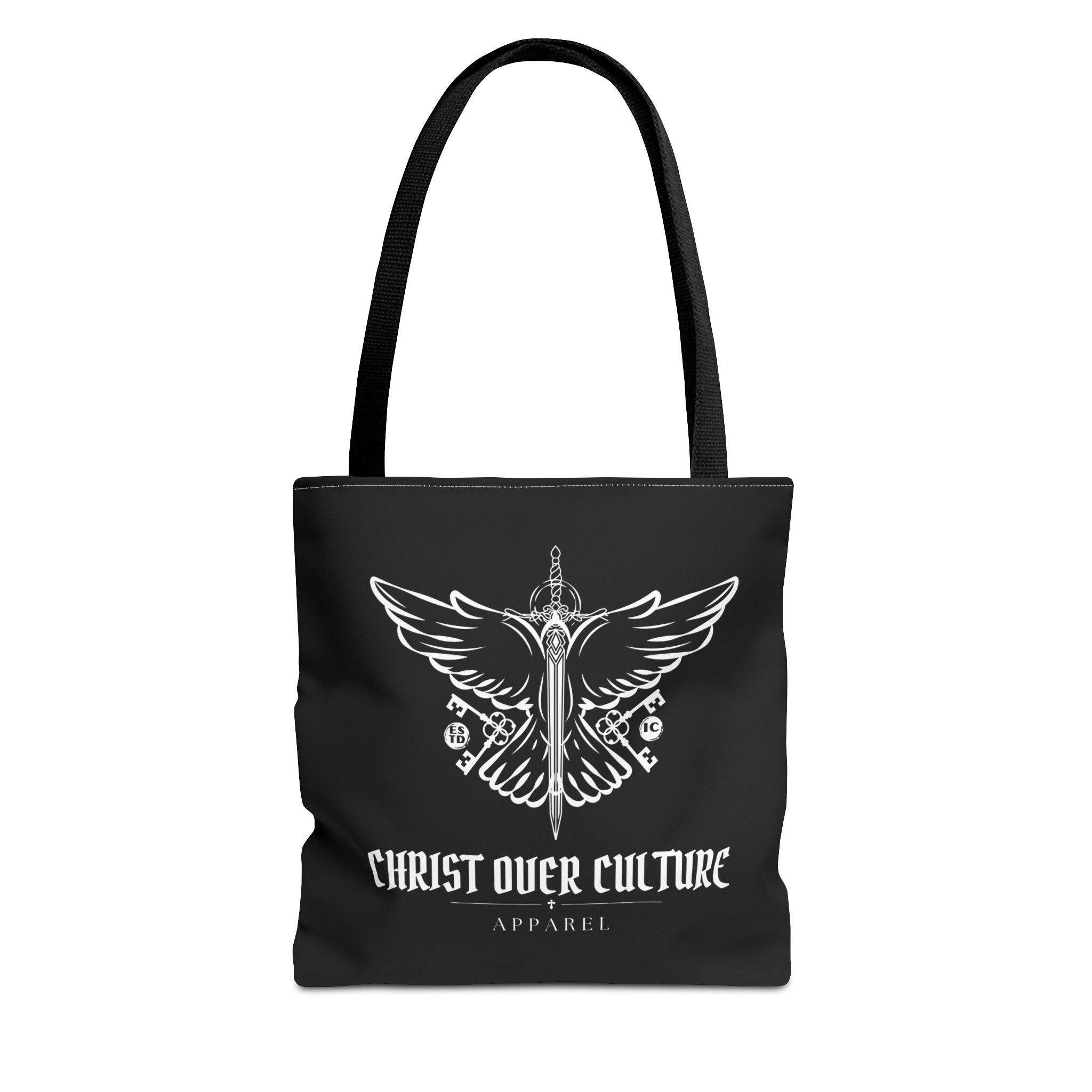 CHRIST OVER CULTURE TOTE BAG