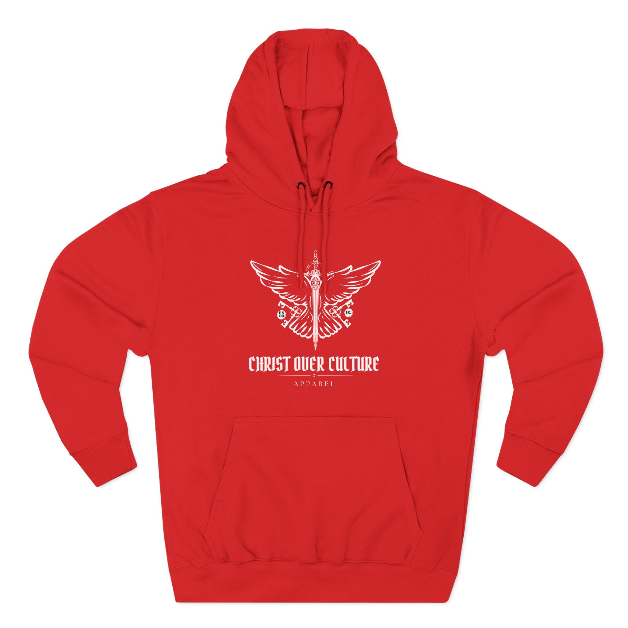 CHRIST OVER CULTURE HOODIE (UNISEX)