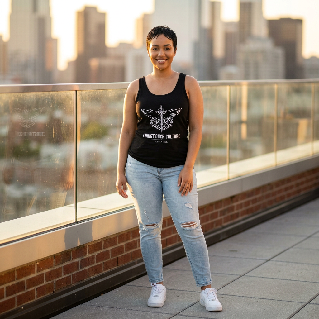 CHRIST OVER CULTURE WOMEN'S TANK TOP