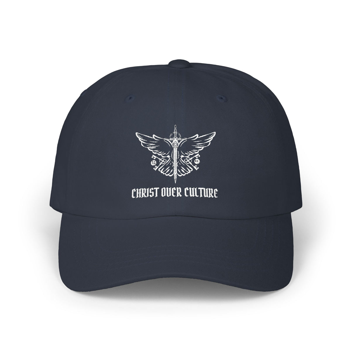 CHRIST OVER  CULTURE UNISEX FITTED CAP