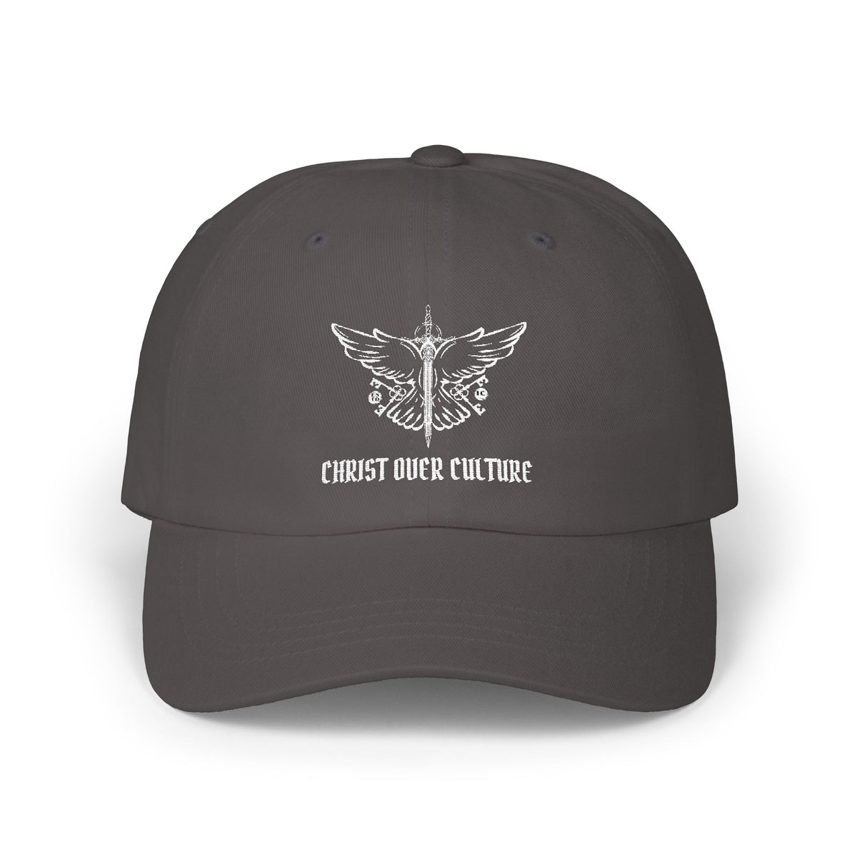 CHRIST OVER  CULTURE UNISEX FITTED CAP