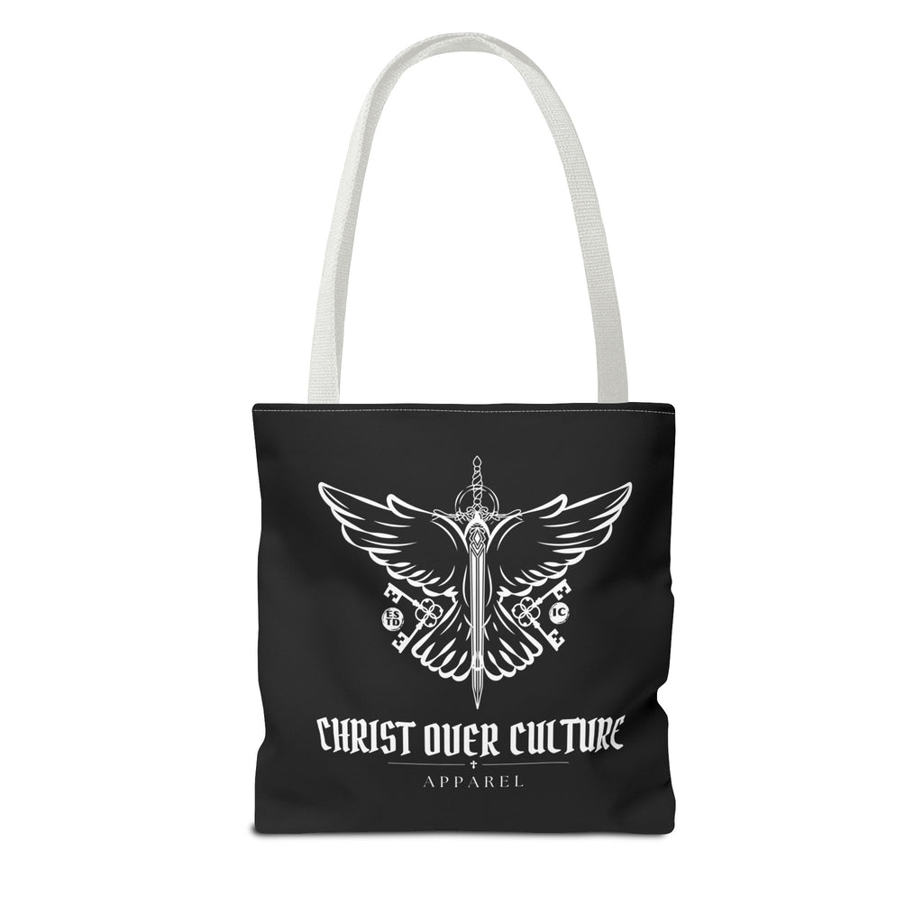 CHRIST OVER CULTURE TOTE BAG
