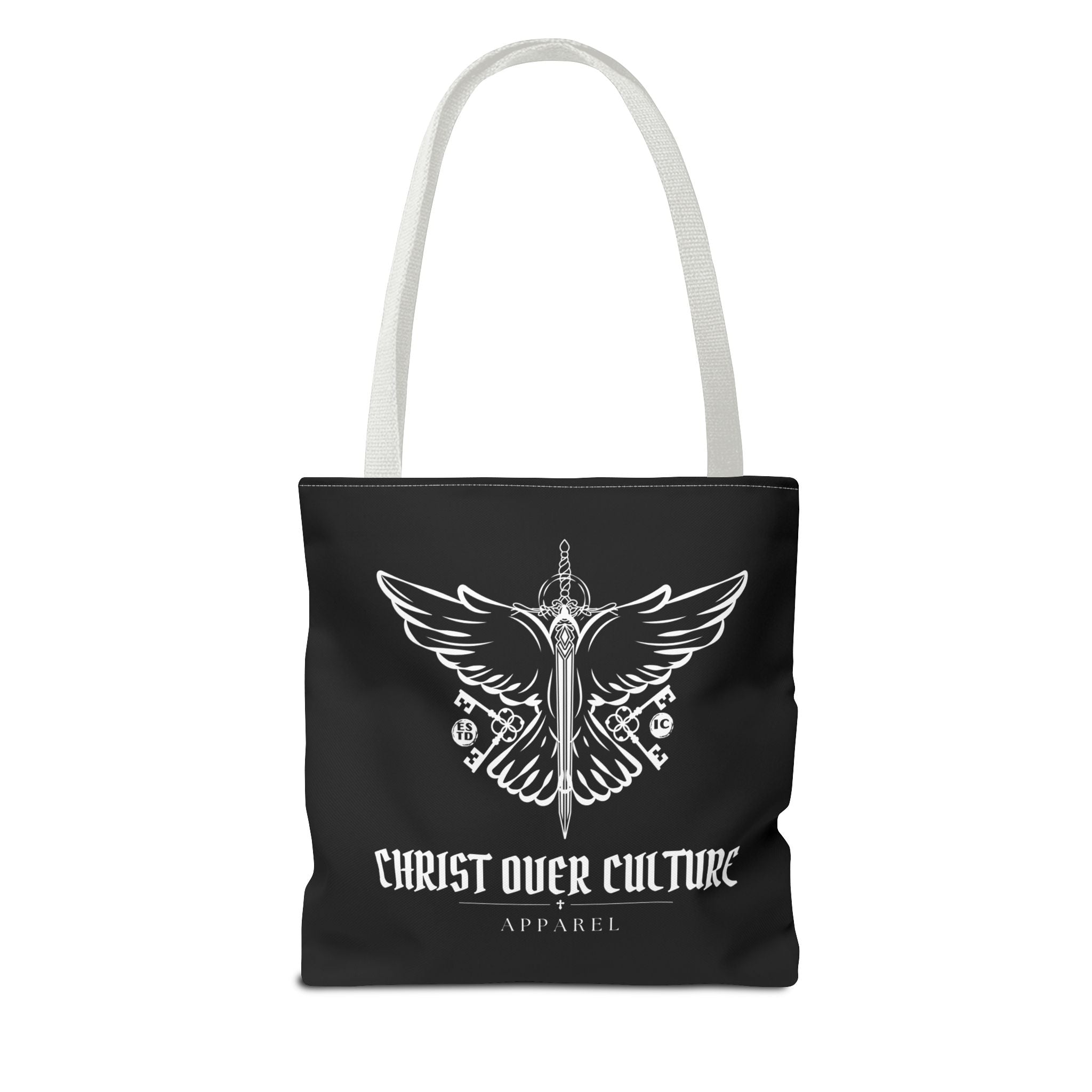 CHRIST OVER CULTURE TOTE BAG