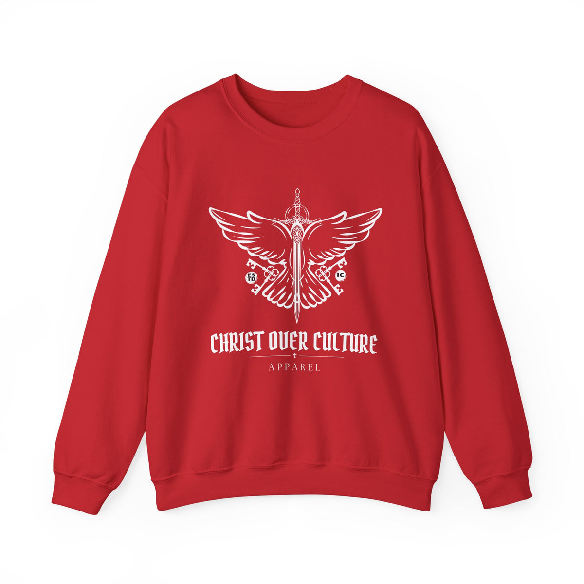 CHRIST OVER CULTURE WOMEN'S SWEATSHIRT