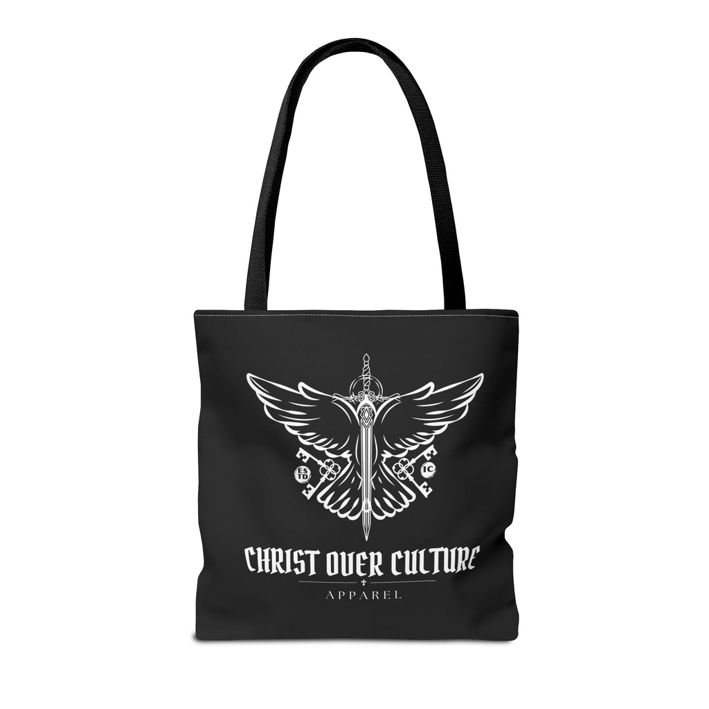 CHRIST OVER CULTURE TOTE BAG