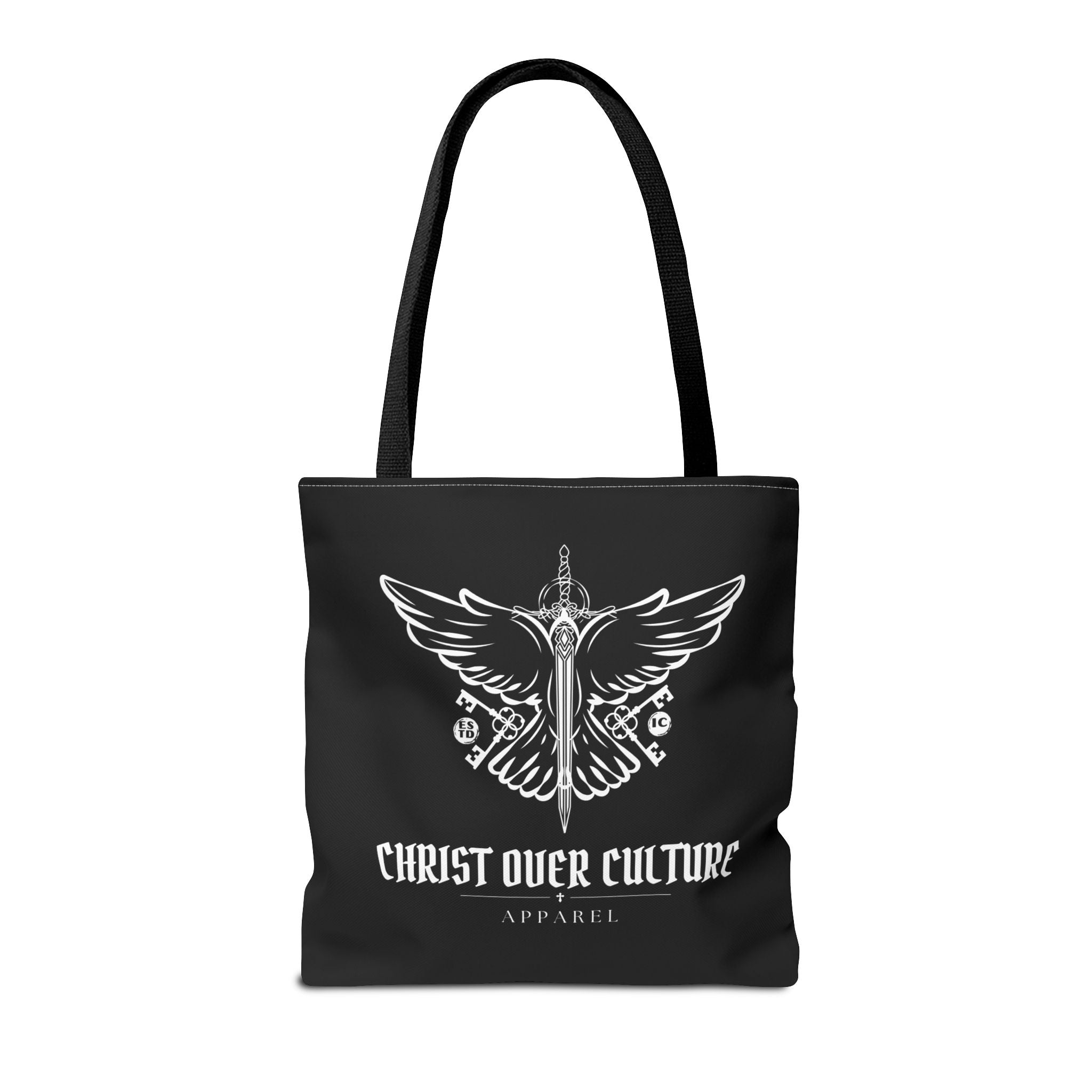 CHRIST OVER CULTURE TOTE BAG