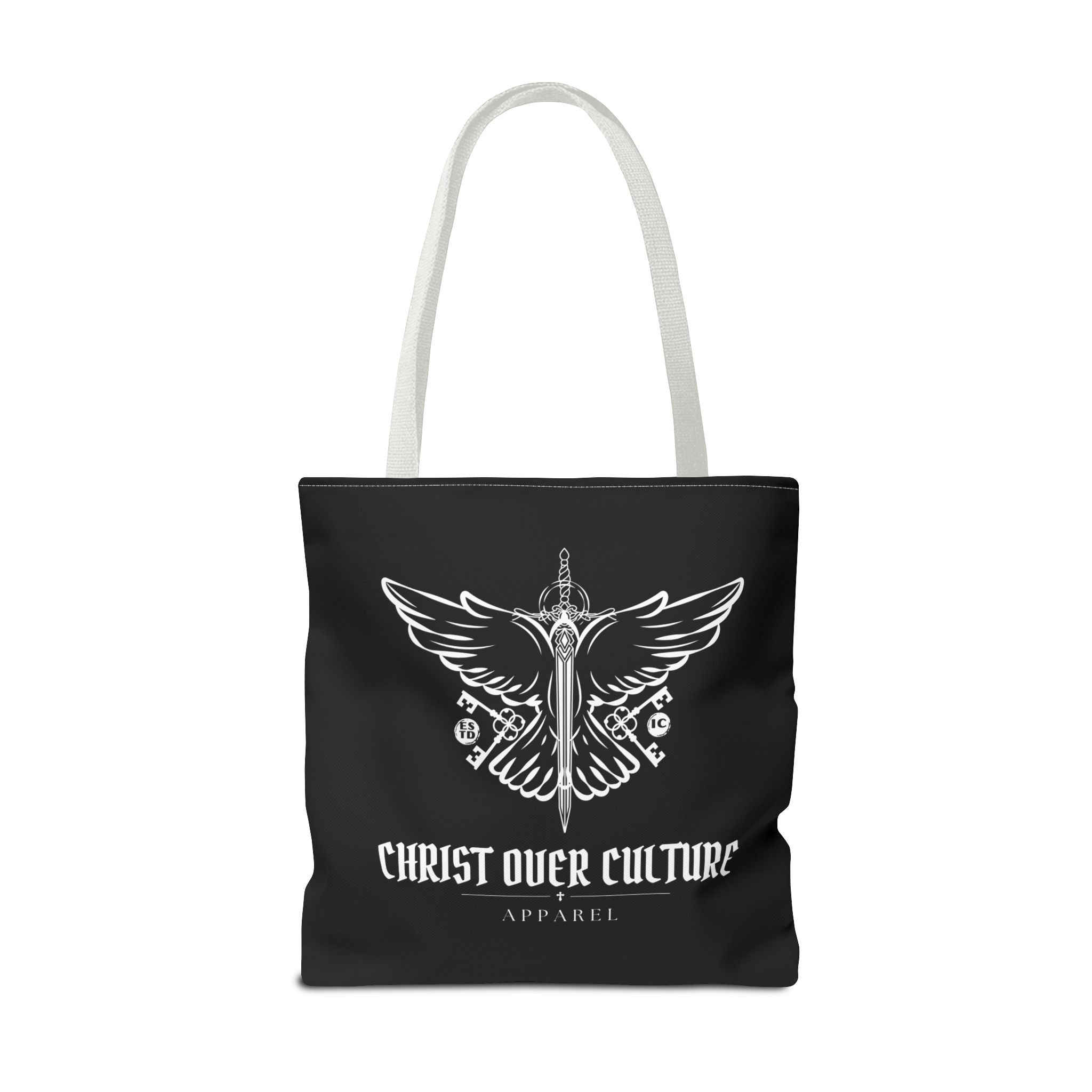 CHRIST OVER CULTURE TOTE BAG