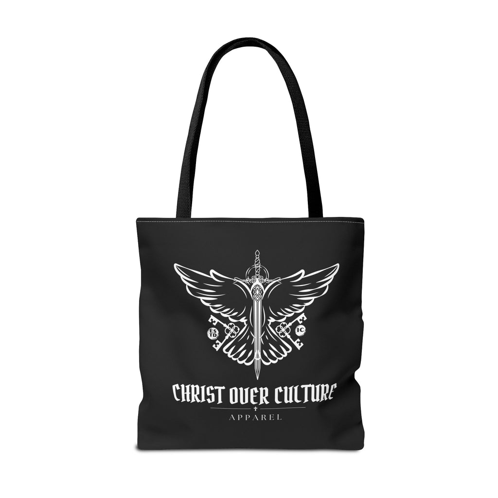 CHRIST OVER CULTURE TOTE BAG