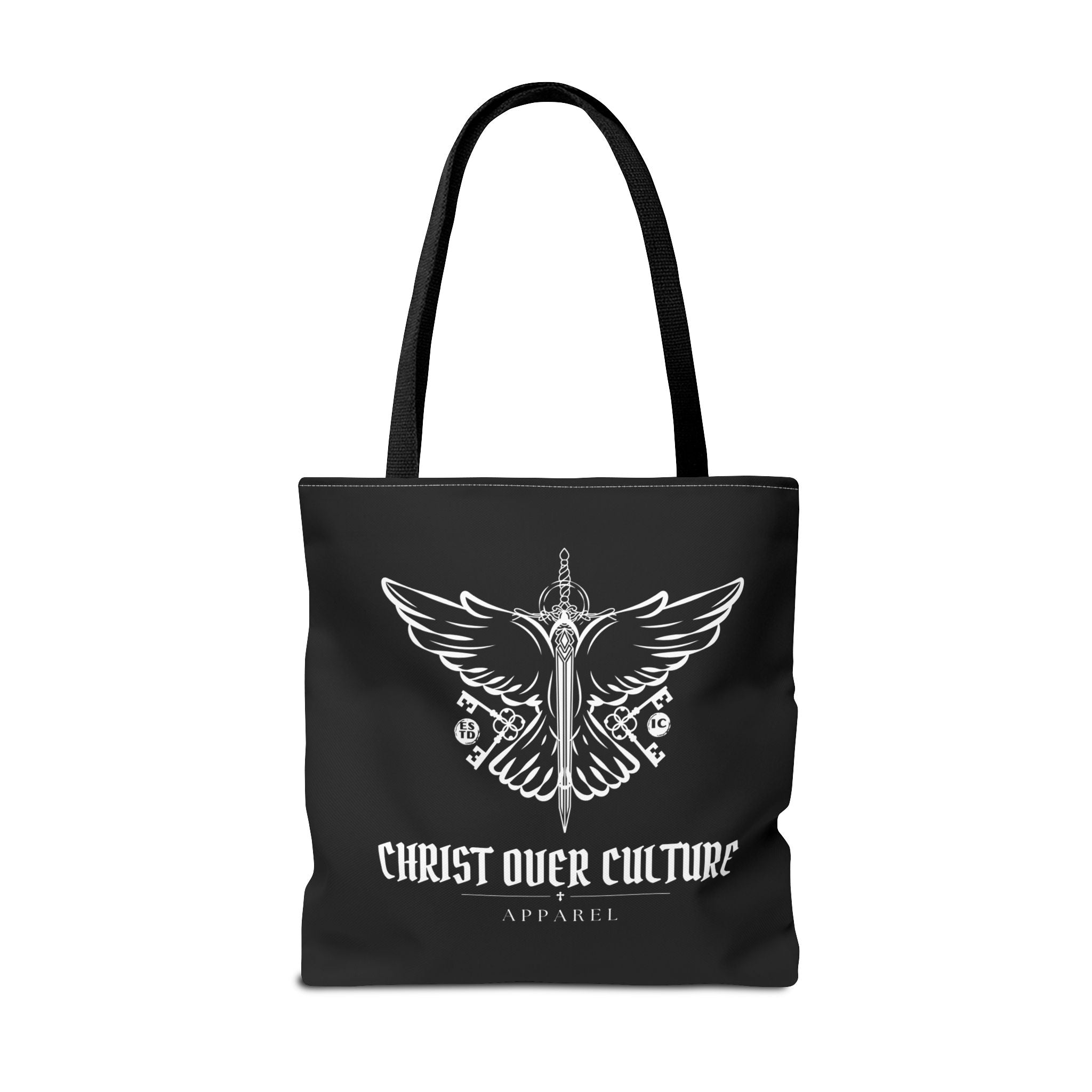 CHRIST OVER CULTURE TOTE BAG