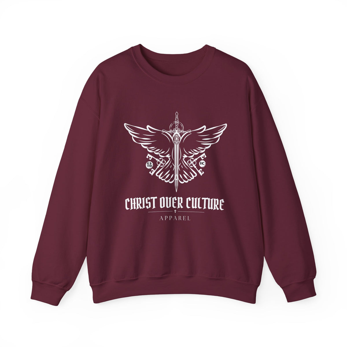 CHRIST OVER CULTURE WOMEN'S SWEATSHIRT
