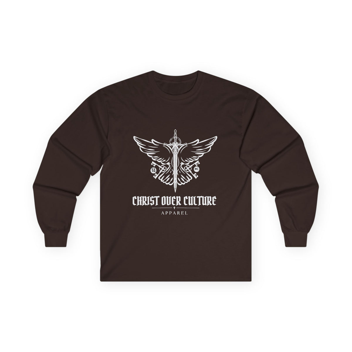 CHRIST OVER CULTURE UNISEX LONG SLEEVE SHIRT