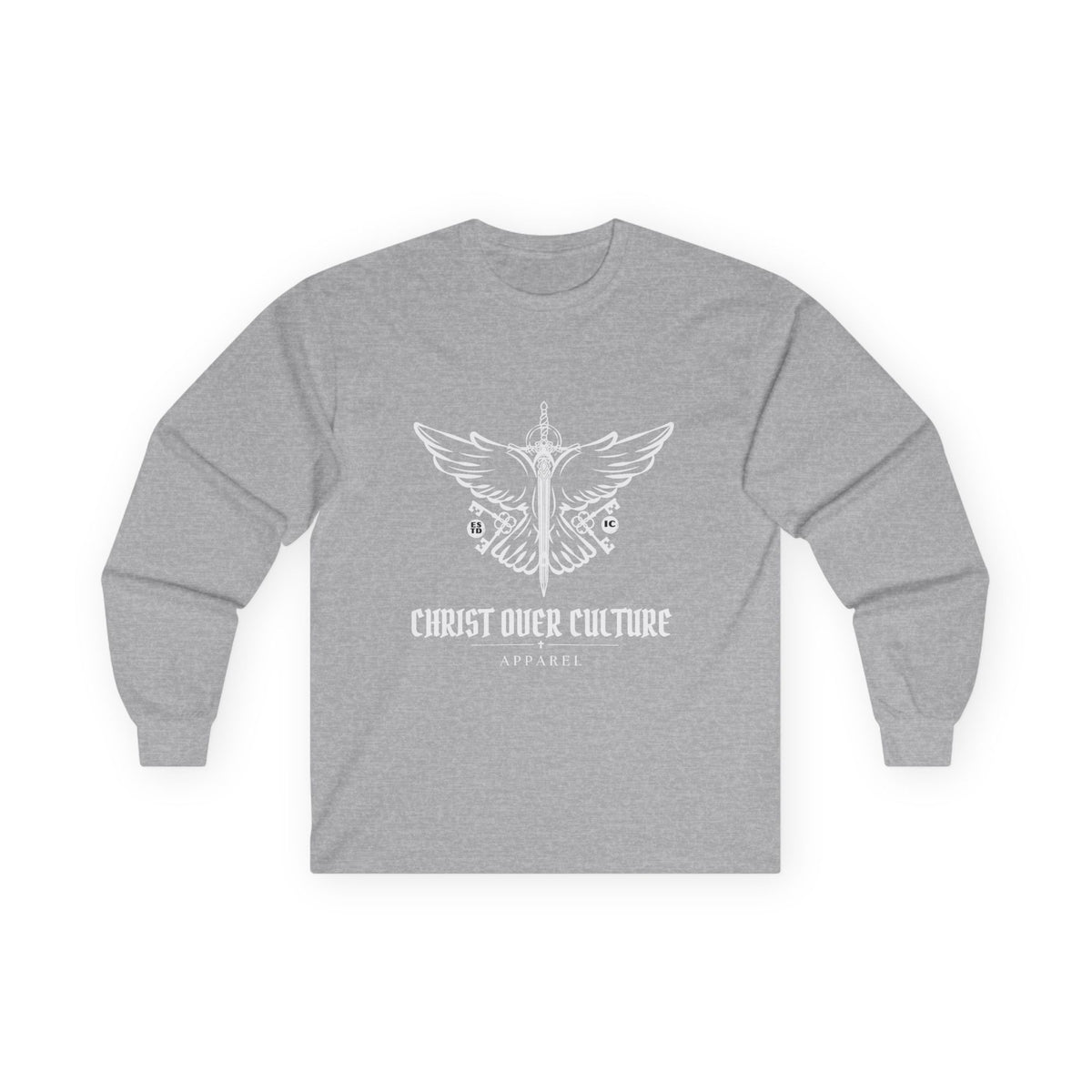 CHRIST OVER CULTURE UNISEX LONG SLEEVE SHIRT