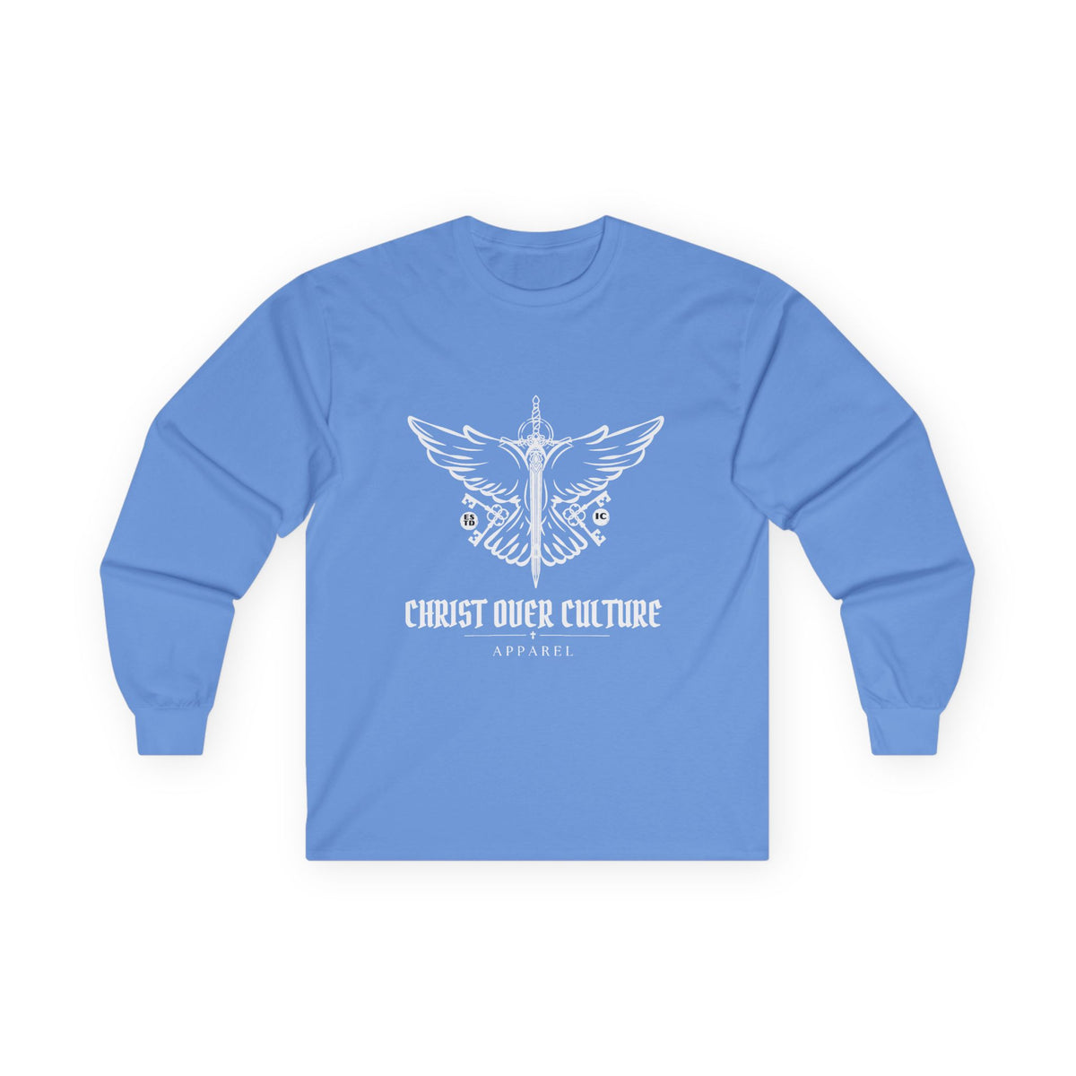 CHRIST OVER CULTURE UNISEX LONG SLEEVE SHIRT