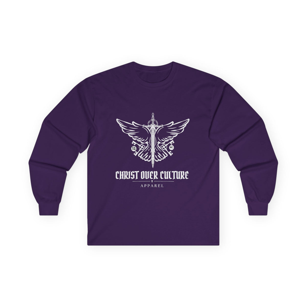 CHRIST OVER CULTURE UNISEX LONG SLEEVE SHIRT