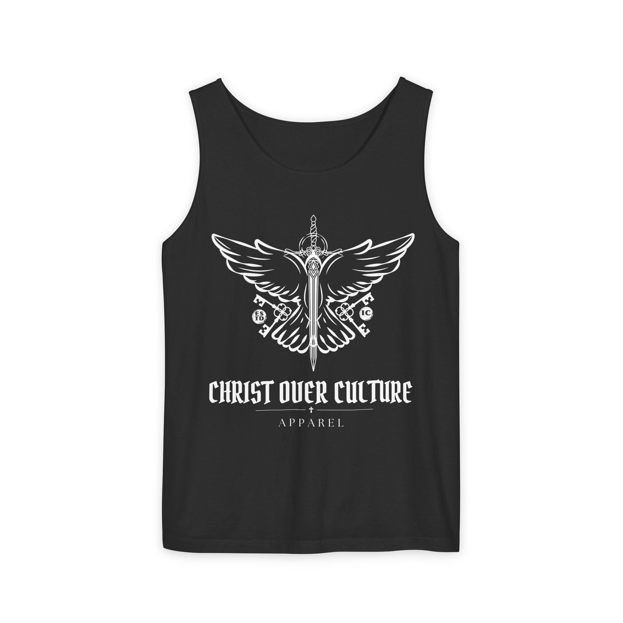 CHRIST OVER CULTURE TANK TOP (UNISEX)